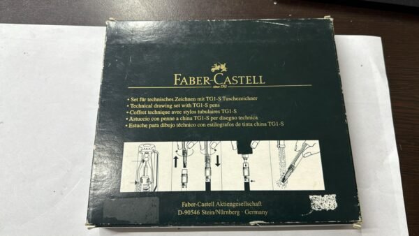 Faber-Castell TG1-S D-90546 Stein/Nürnberg German - Görsel 3