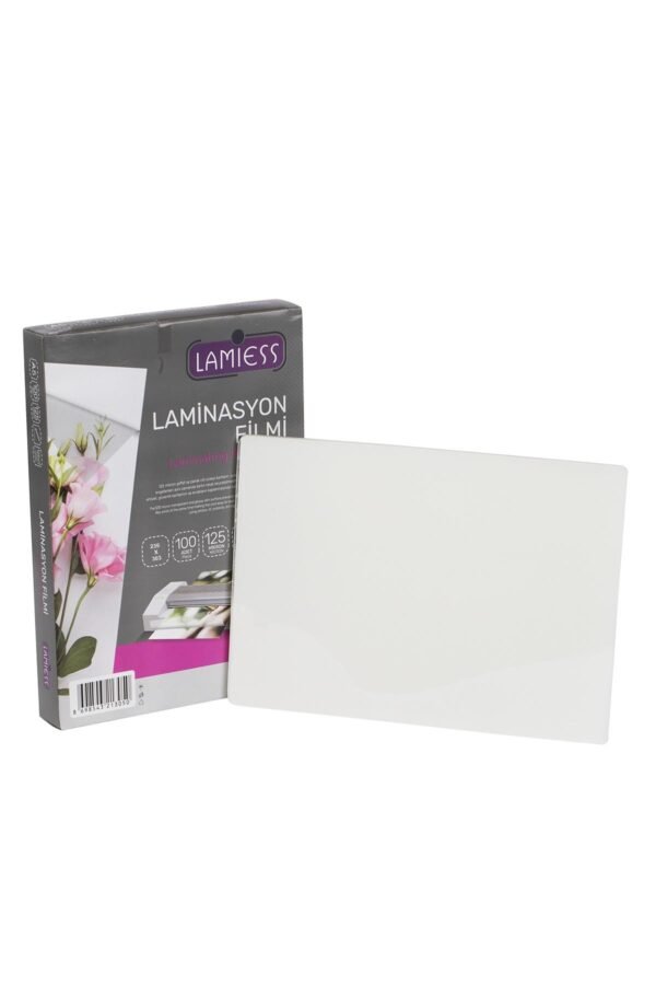 Lamiess  230 X 303 Mm 125 Mıc.Polyester Laminasyon Filmi 100'Lü - Görsel 1