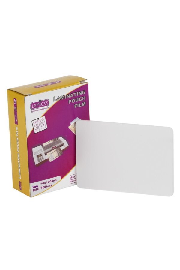 Lamiess  70 X 100 Mm 100 Mıc.Polyester Laminasyon Filmi 300'Lü - Görsel 1