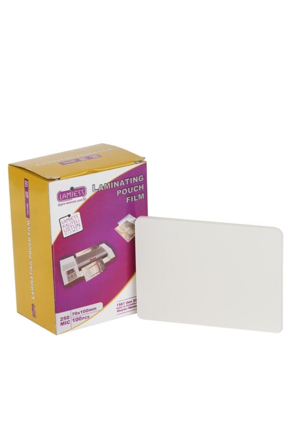 Lamiess  70 X 100 Mm 250 Mıc.Polyester Laminasyon Filmi 200 'Lü - Görsel 1