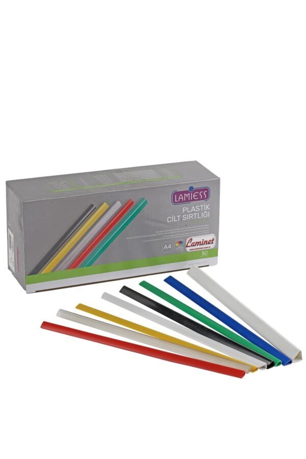 Lamiess 8 Mm Plastik Sırtlık Yeşil 100'Lü - Görsel 1