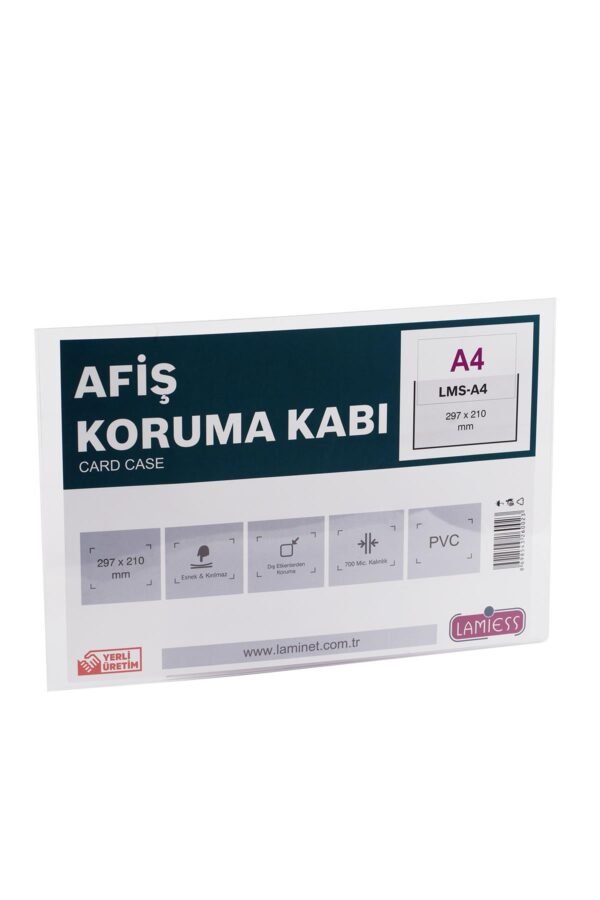 Lamiess  A-4 297X210 Mm Soft Afiş Koruma Kabı 30'Lu - Görsel 1