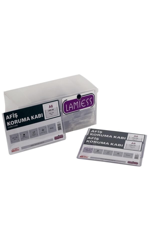 Lamiess  A-6 148X105 Mm Afiş Koruma Kabı 40'Lı - Görsel 1