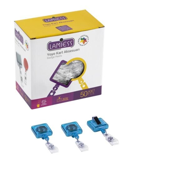 Lamiess  Lms 341 Kare Yoyo Mavi  50'Li - Görsel 1