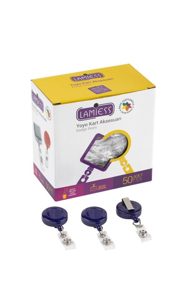 Lamiess Lms 351 Yuvarlak Yoyo Lacivert  50'Li - Görsel 1