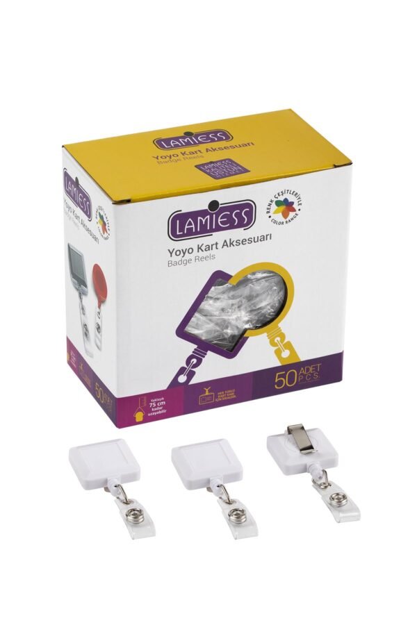 Lamiess Lms 363 Kare Yoyo Beyaz 50'Li - Görsel 1