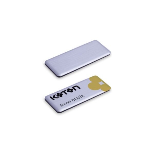 Lamiess  Lms 7018 Mıknatıslı Yaka İsimliği 25'Li - Görsel 1