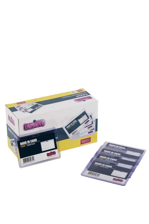 Lamiess  T-031 H Yatay Pp Plastik Kart Koruyucu 100'Lü - Görsel 1