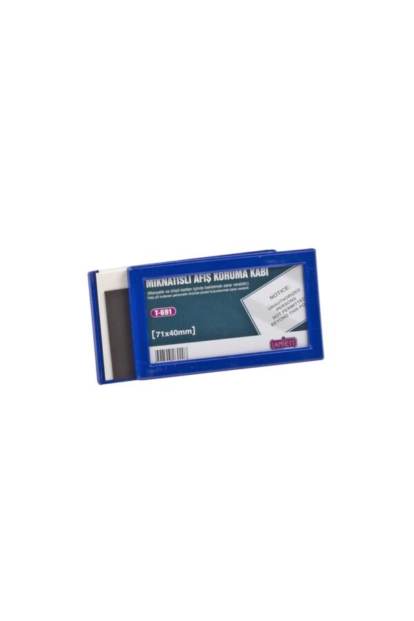 Lamiess  T-691 71X40 Mm Mıknatıslı Afiş Koruma Kab 90'Lı - Görsel 1