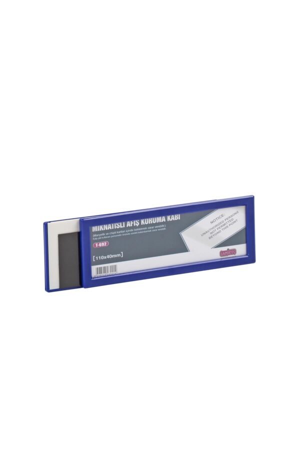 Lamiess  T-692 110X40 Mm Mıknatıslı Afiş Koruma Kabı 60'Lı - Görsel 1