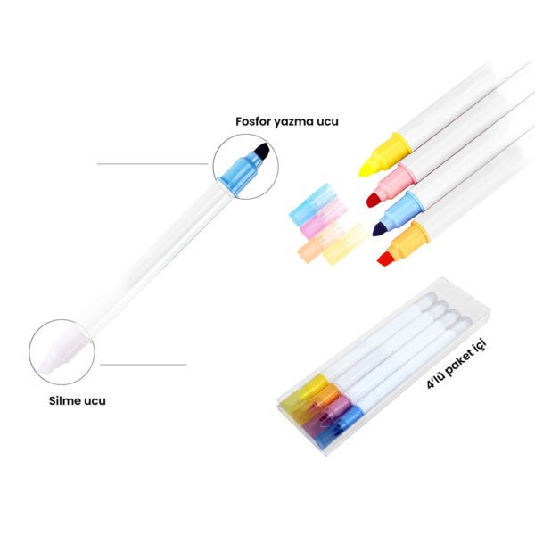 Silinebilir Highlighter Kalem - Görsel 1