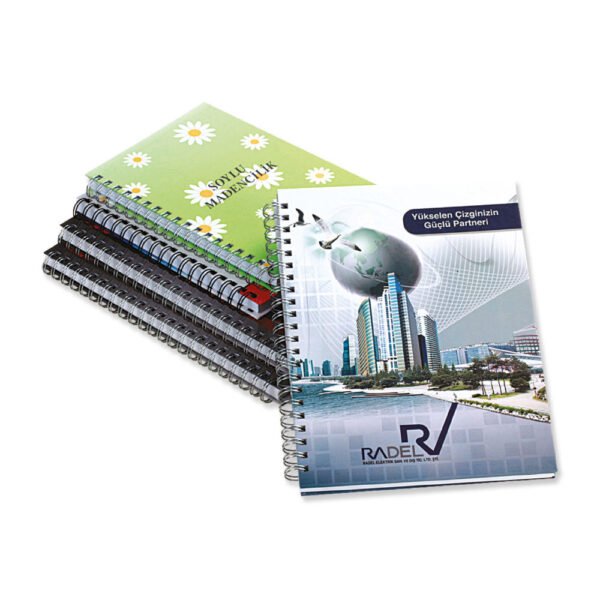 Spiralli Sert Kapak Defter - Görsel 1