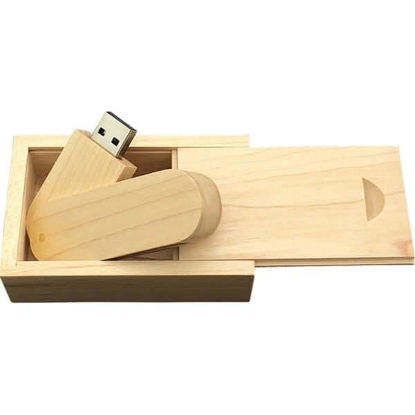 16 GB Ahşap USB Bellek - Görsel 1