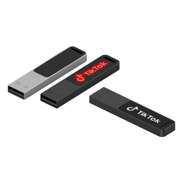 16 GB Metal Işıklı USB Bellek - Görsel 1