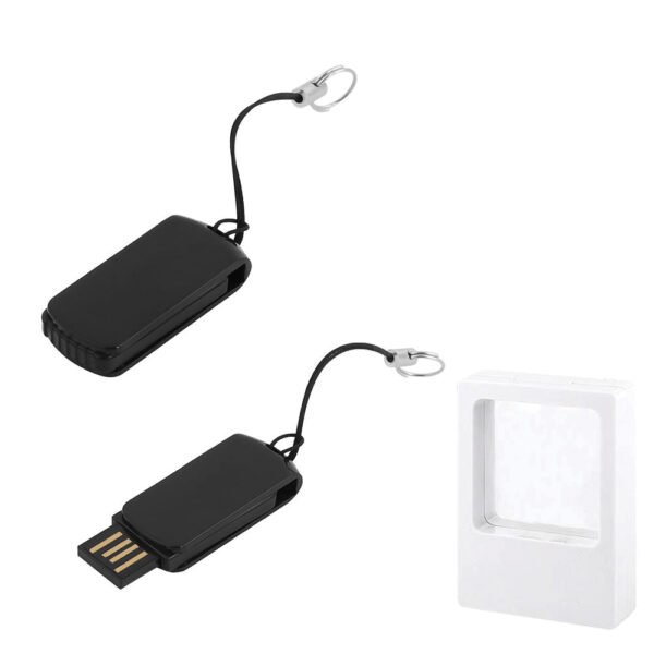 8 GB Döner Mekanizmalı Plastik USB Bellek - Görsel 1