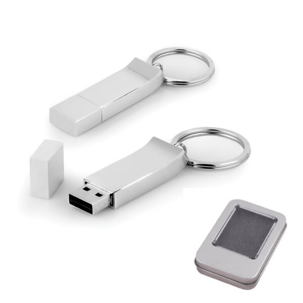 16 GB Metal Anahtarlık USB Bellek - Görsel 1