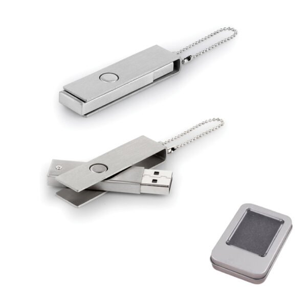 16 GB Metal Anahtarlık USB Bellek - Görsel 1