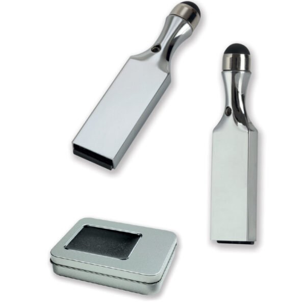 8 GB Metal USB Bellek Touchpen - Görsel 1