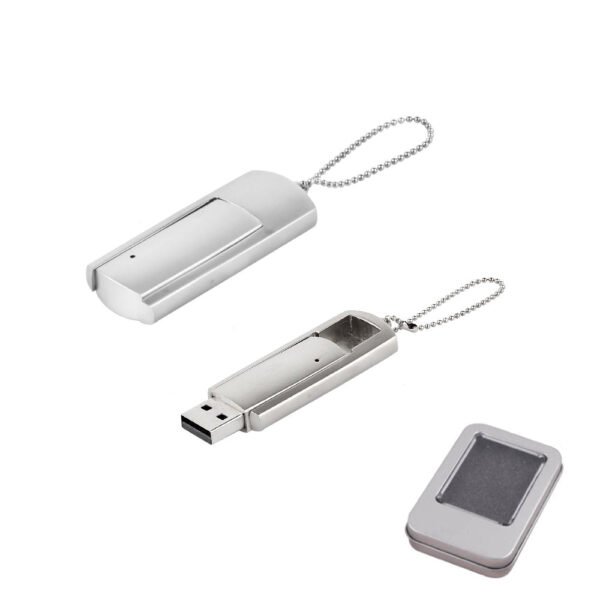 8 GB Metal USB Bellek - Görsel 1