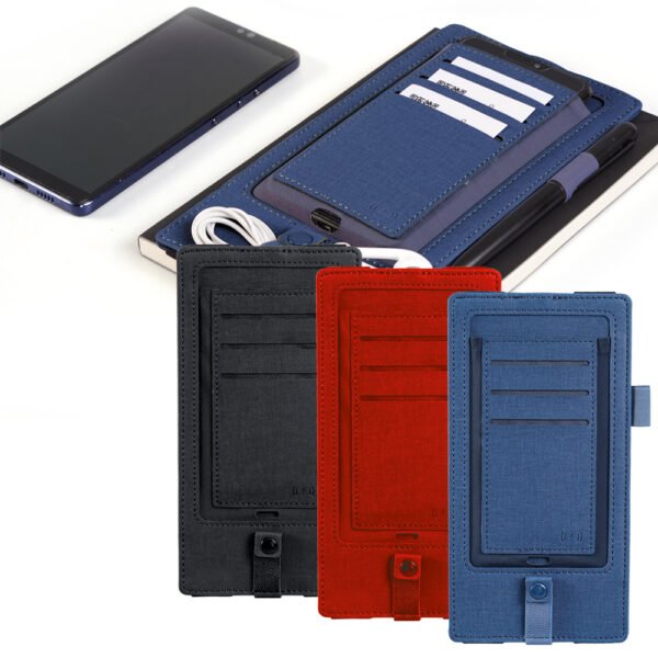 Wireless Şarj Özellikli Defter Kılıfı - Görsel 1