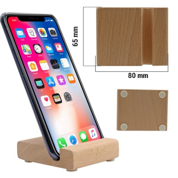 Ahşap Telefon Standı - Görsel 1